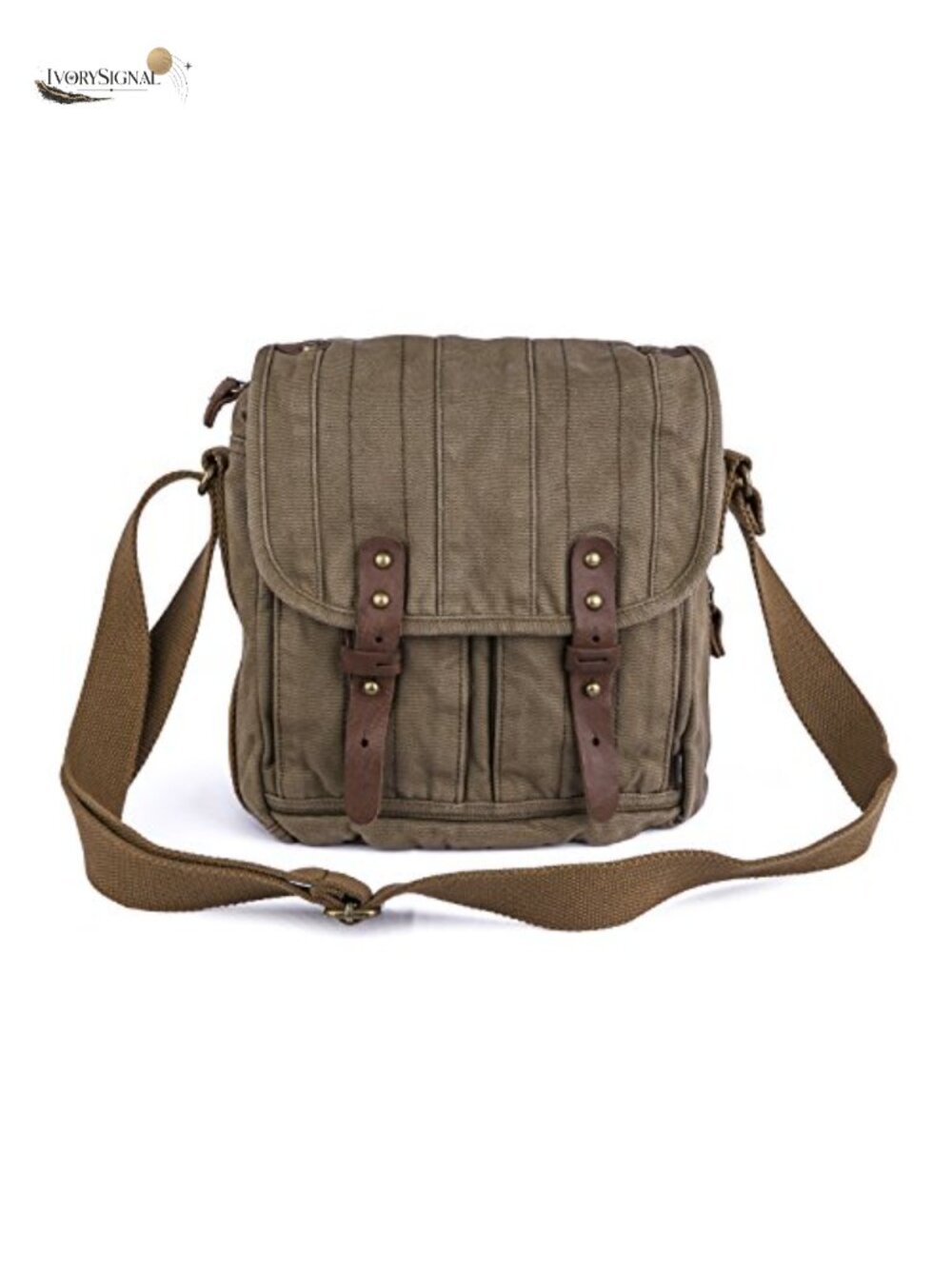 Canvas Messenger Bag Crossbody Field Satchel Shoulder iPad